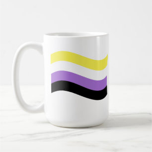 NonBinary Waving Flag Coffee Mug