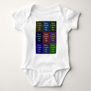 None Like You Baby Bodysuit