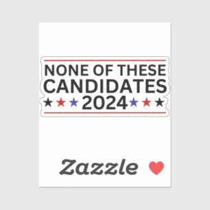 None of these Candidates 2024 funny sarcastic humo