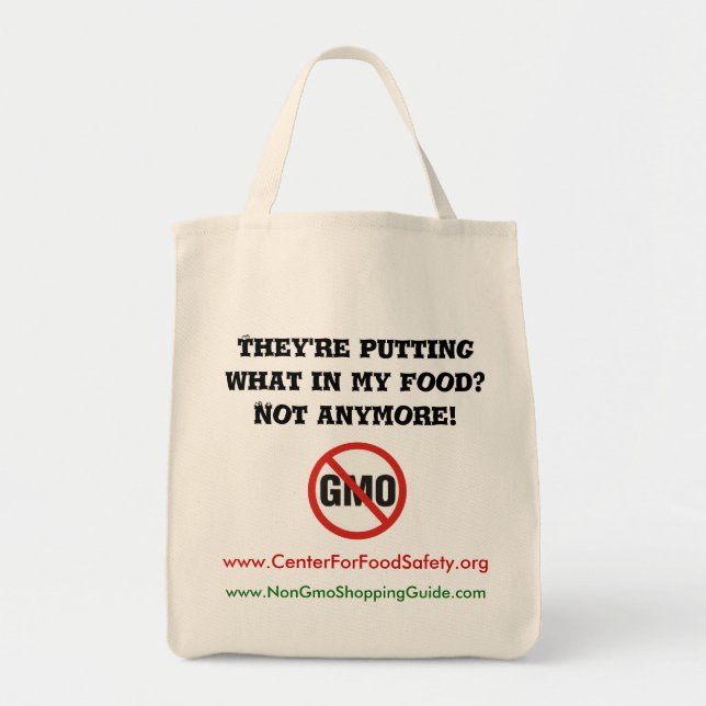 NonGMO Grocery Shopping Bag (Front)