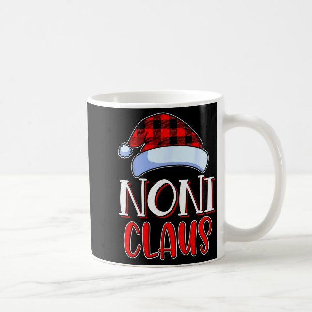 Noni Claus Santa Family Matching Christmas Pajamas Coffee Mug (Right)
