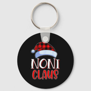 Noni Claus Santa Family Matching Christmas Pajamas Key Ring