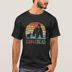 Nonna Bear 2 Cubs Nonna Bear Twins T Dad 2 Kids T-Shirt