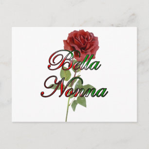 Nonna (Beautiful Italain Grandmother) Postcard