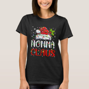 Nonna Claus Christmas Santa Matching Family Xmas P T-Shirt