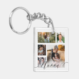 Nonna   Grandchildren Photos Special Message Key Ring