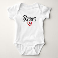 Nonna Loves Me Customise Baby Bodysuit