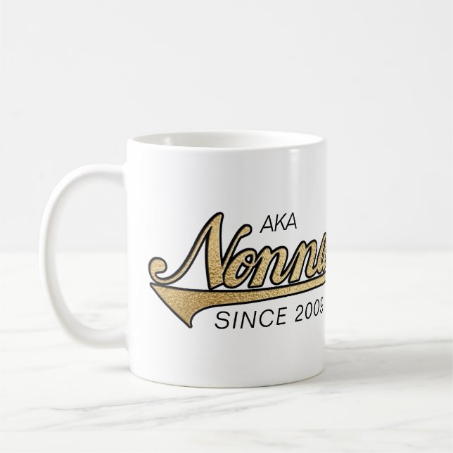 Nonna Mug "AKA Nonna Since..." (Left)