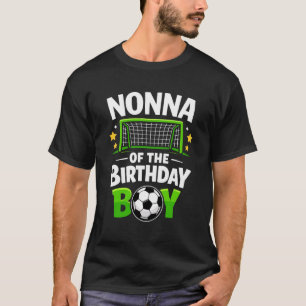 Nonna of The Birthday Boy Soccer Ball Long Sleeve T-Shirt