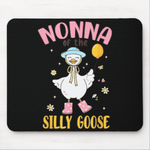 Nonna Of The Silly Goose First Birthday Family Mat Mouse Mat