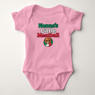 Nonna’s Little Meatball Baby Bodysuit