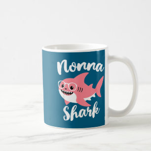 Nonna Shark Mother's Day Grandma Funny  Coffee Mug