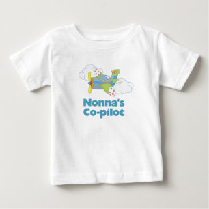 Nonna's Co-pilot Baby T-Shirt