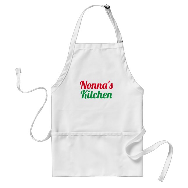 Nonna's Kitchen Standard Apron (Front)