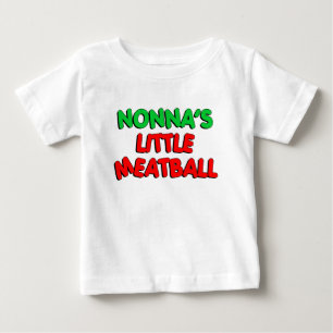 Nonna's Little Meatball Baby T-Shirt