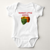 Nonna's Little Pepper Baby Bodysuit