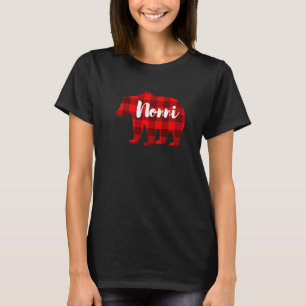 Nonni Bear Clothing Women Grandparent Family Match T-Shirt