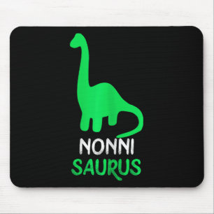 Nonni-saurus Funny Dino Dinosaur Nonnisaurus  Mouse Mat