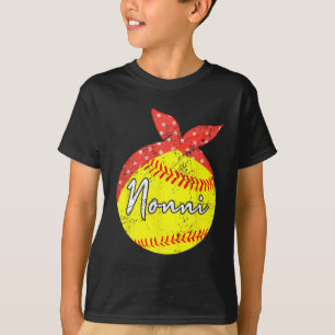 Nonni Softball Ball Mothers Day T-Shirt