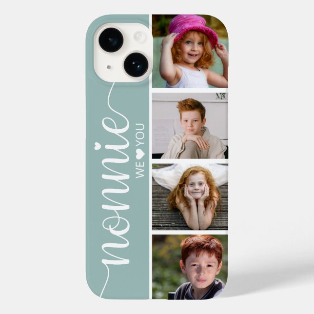 Nonnie 4 Photo Case-Mate iPhone Case (Back)