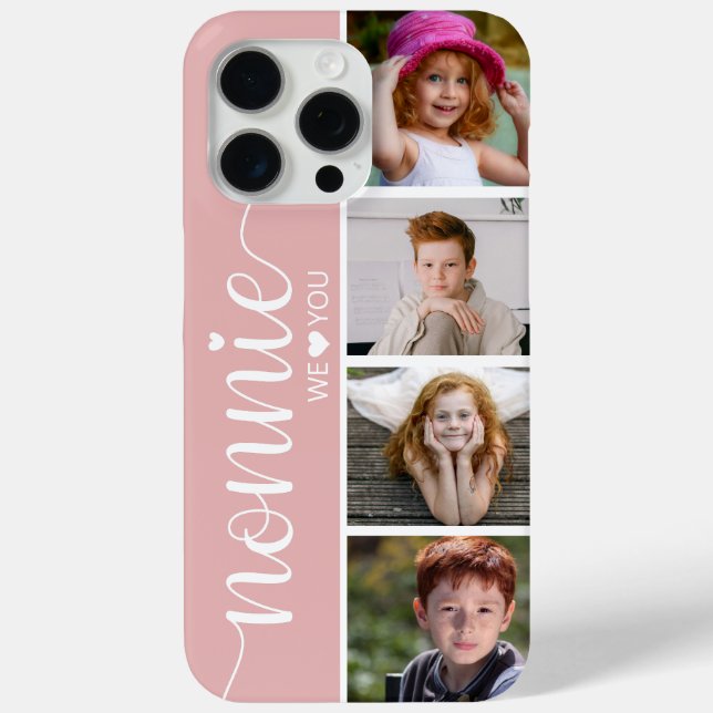 Nonnie 4 Photo Case-Mate iPhone Case (Back)