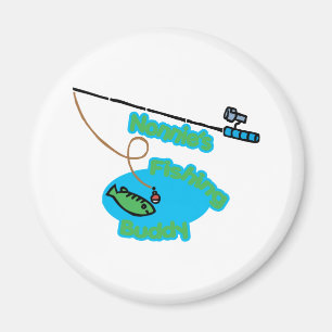 Nonnie's Fishing Buddy Magnet