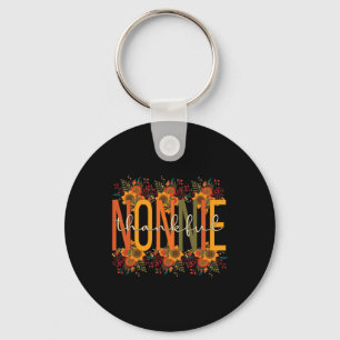 Nonnie Grandmother Thanksgiving Nonnie Grandma Key Ring