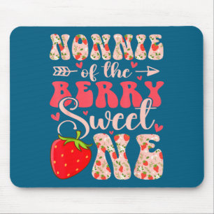 Nonnie Of The Berry Sweet One 1st Birthday Strawbe Mouse Mat