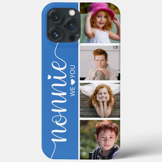 Nonnie We Love You Photo Case-Mate iPhone Case (Back)