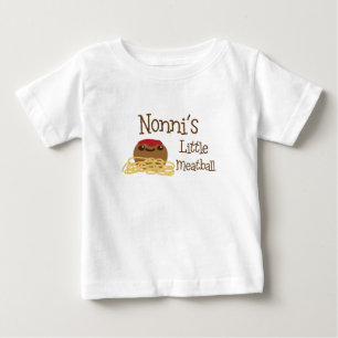 Nonni's Little Meatball Baby T-Shirt