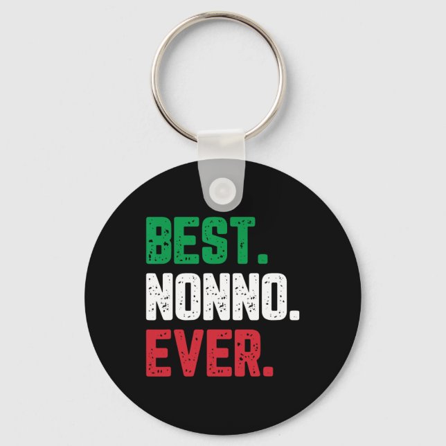 Nonno Ever Family Funny Cool  Key Ring (Front)