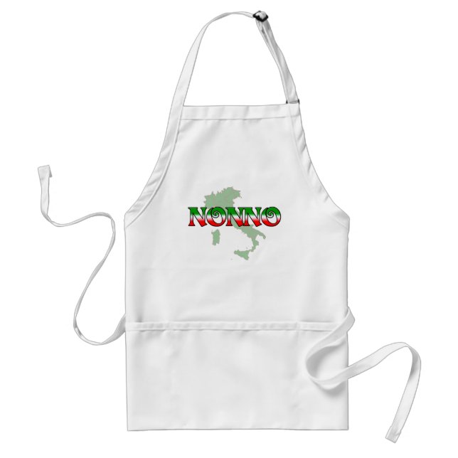 Nonno (Italian Grandfather) Standard Apron (Front)
