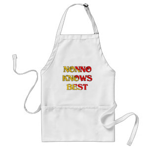 Nonno Knows Best Standard Apron