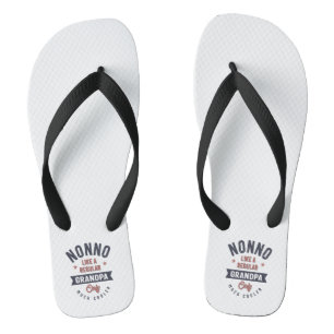 Nonno Like a Regular Grandpa Only Much Cooler Flip Flops