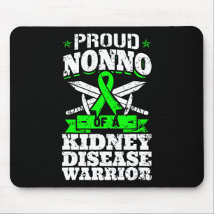 Nonno Of A Kidney Disease Warrior Awareness Grandp Mouse Mat