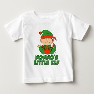 Nonno's Little Elf Baby T-Shirt