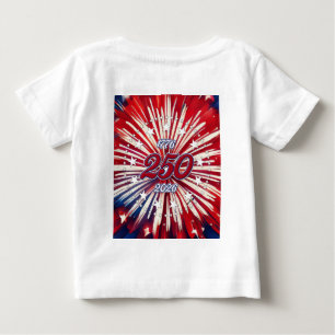 Nonno's Little Firecracker! USA 250 Fireworks   Baby T-Shirt