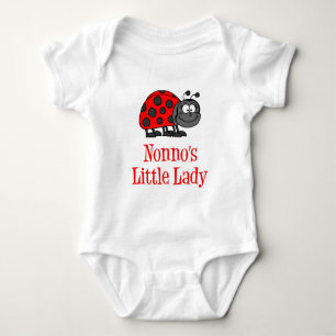 Nonno's Little Lady Baby Bodysuit