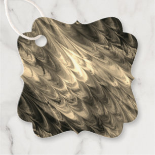 nonpareil kelpie antique gold : favour tags