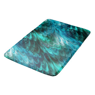 nonpareil kelpie teal : bath mat