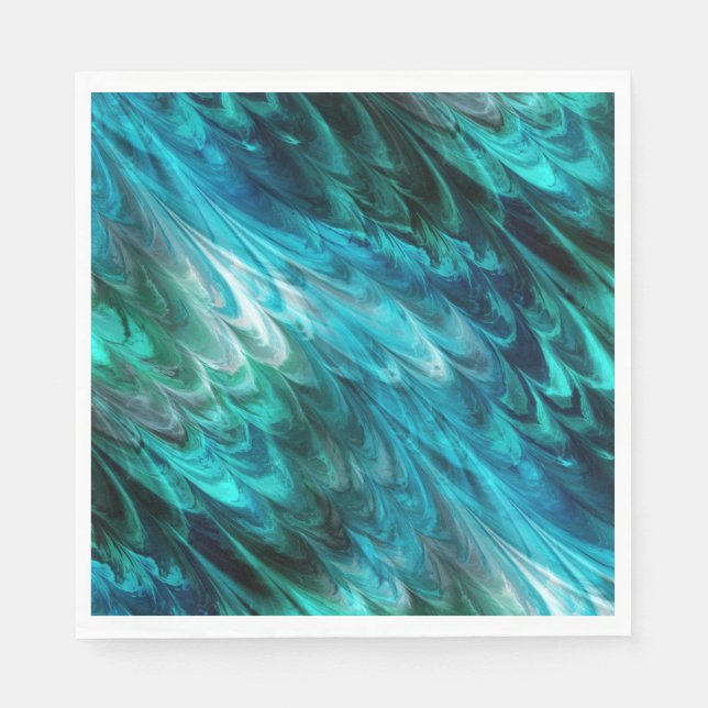 nonpareil kelpie teal : napkin (Front)