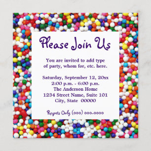 Nonpareils Invitations