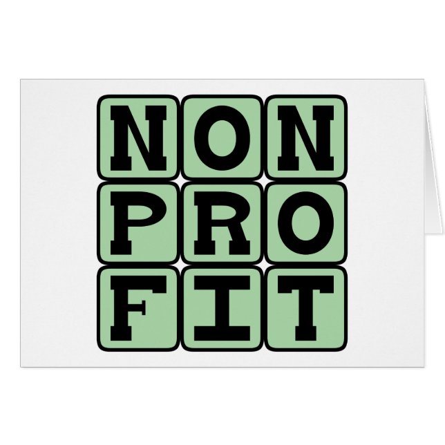 Nonprofit, Organisation Designation (Front Horizontal)