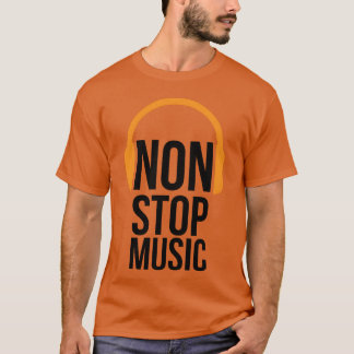 NonStop Music 70s retro T-Shirt