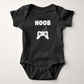 Noob Video Game Controller Baby Bodysuit