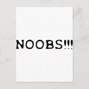 NOOBS !!! icon Postcard