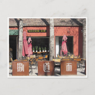noodle bar postcard