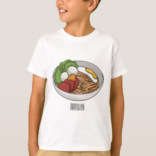 Noodle cartoon illustration  T-Shirt