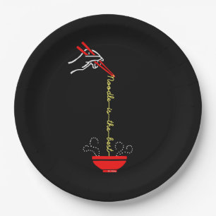 Noodle is the best paper plate