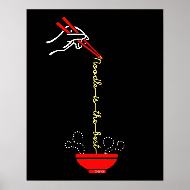Noodle is the best poster (Front)